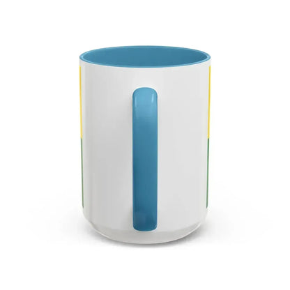 Flag of Deggendorf Germany - Accent Coffee Mug - Go Mug Yourself