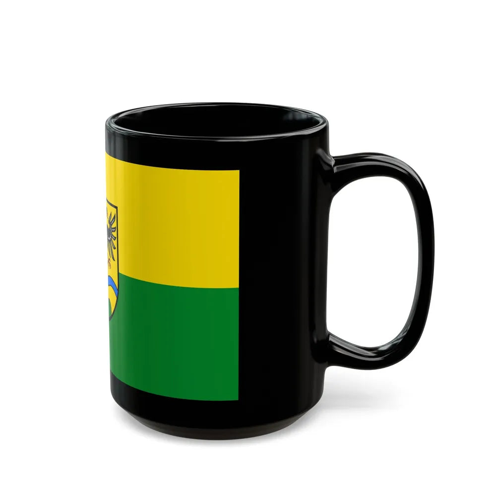 Flag of Deggendorf Germany - Black Coffee Mug-Go Mug Yourself