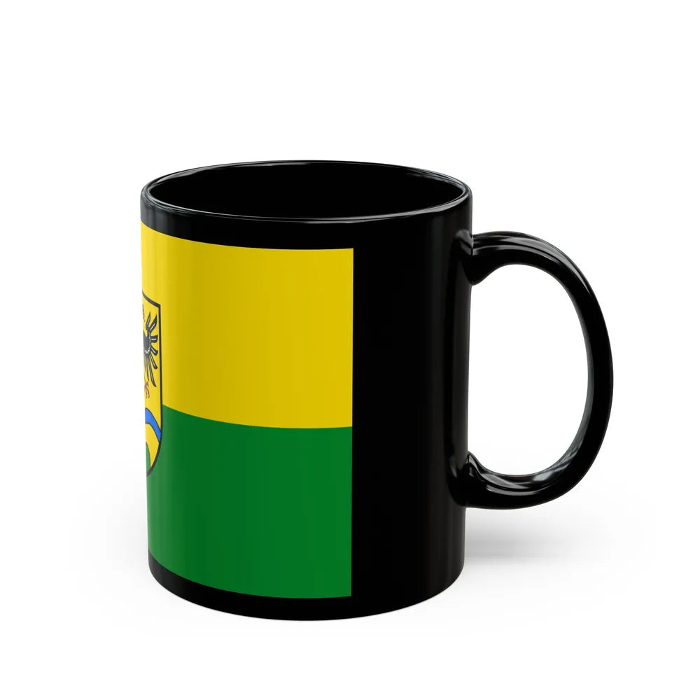 Flag of Deggendorf Germany - Black Coffee Mug-Go Mug Yourself