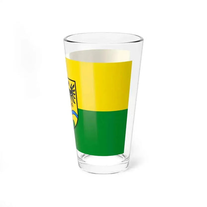 Flag of Deggendorf Germany - Pint Glass 16oz - Go Mug Yourself