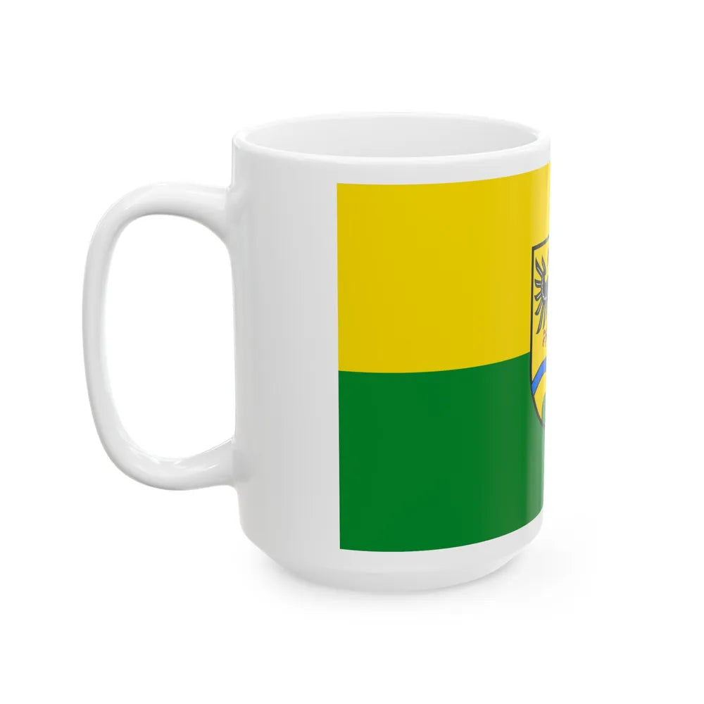 Flag of Deggendorf Germany - White Coffee Mug-Go Mug Yourself