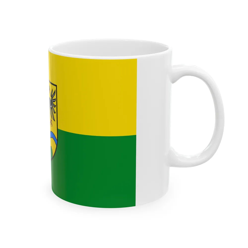 Flag of Deggendorf Germany - White Coffee Mug-Go Mug Yourself