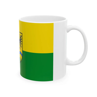 Flag of Deggendorf Germany - White Coffee Mug-Go Mug Yourself