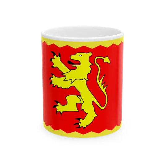 Flag of Deheubarth (United Kingdom) White Coffee Mug 11oz - Go Mug Yourself