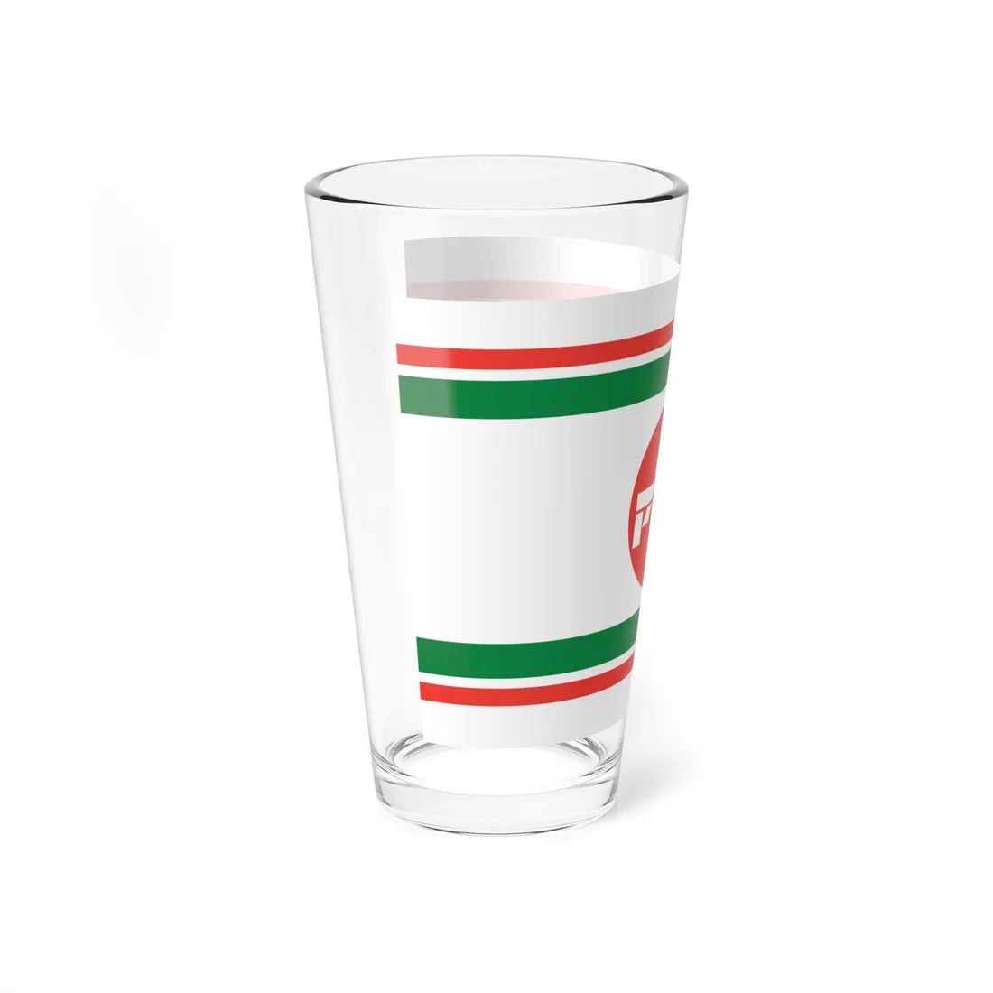 Flag of Delek Old (Israel) Pint Glass 16oz - Go Mug Yourself
