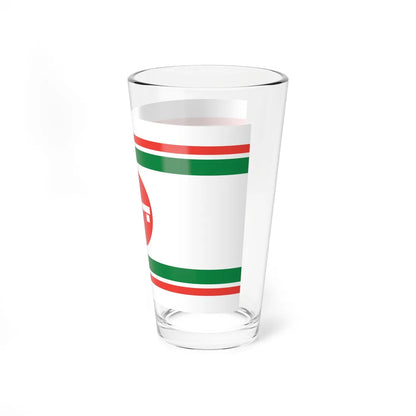 Flag of Delek Old (Israel) Pint Glass 16oz - Go Mug Yourself