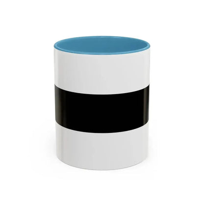 Flag of Delft Home of the primary Tech University and the painter Vermeer Delft University of Technology Johannes Vermeer Netherlands - Accent Coffee Mug 11oz Light Blue - Go Mug Yourself