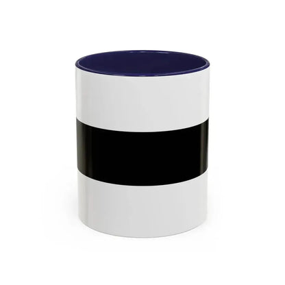 Flag of Delft Home of the primary Tech University and the painter Vermeer Delft University of Technology Johannes Vermeer Netherlands - Accent Coffee Mug 11oz Navy - Go Mug Yourself