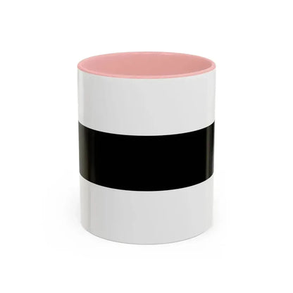 Flag of Delft Home of the primary Tech University and the painter Vermeer Delft University of Technology Johannes Vermeer Netherlands - Accent Coffee Mug 11oz Pink - Go Mug Yourself