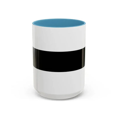 Flag of Delft Home of the primary Tech University and the painter Vermeer Delft University of Technology Johannes Vermeer Netherlands - Accent Coffee Mug 15oz Light Blue - Go Mug Yourself