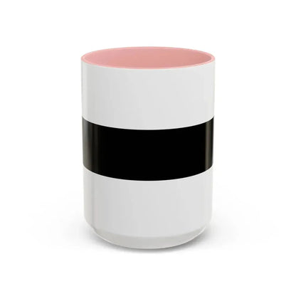 Flag of Delft Home of the primary Tech University and the painter Vermeer Delft University of Technology Johannes Vermeer Netherlands - Accent Coffee Mug 15oz Pink - Go Mug Yourself