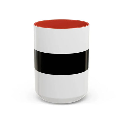 Flag of Delft Home of the primary Tech University and the painter Vermeer Delft University of Technology Johannes Vermeer Netherlands - Accent Coffee Mug 15oz Red - Go Mug Yourself