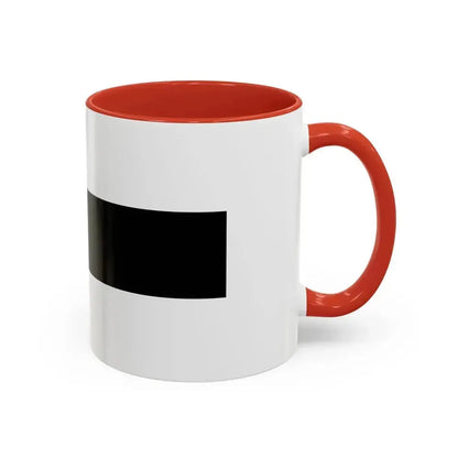 Flag of Delft Home of the primary Tech University and the painter Vermeer Delft University of Technology Johannes Vermeer Netherlands - Accent Coffee Mug - Go Mug Yourself