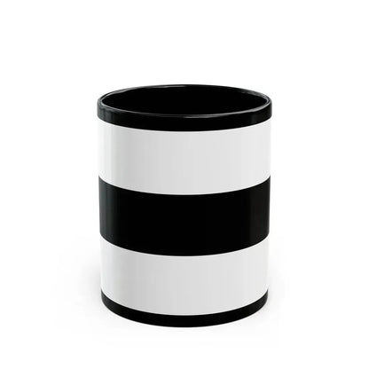 Flag of Delft Home of the primary Tech University and the painter Vermeer Delft University of Technology Johannes Vermeer Netherlands - Black Coffee Mug 11oz - Go Mug Yourself