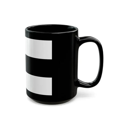 Flag of Delft Home of the primary Tech University and the painter Vermeer Delft University of Technology Johannes Vermeer Netherlands - Black Coffee Mug - Go Mug Yourself