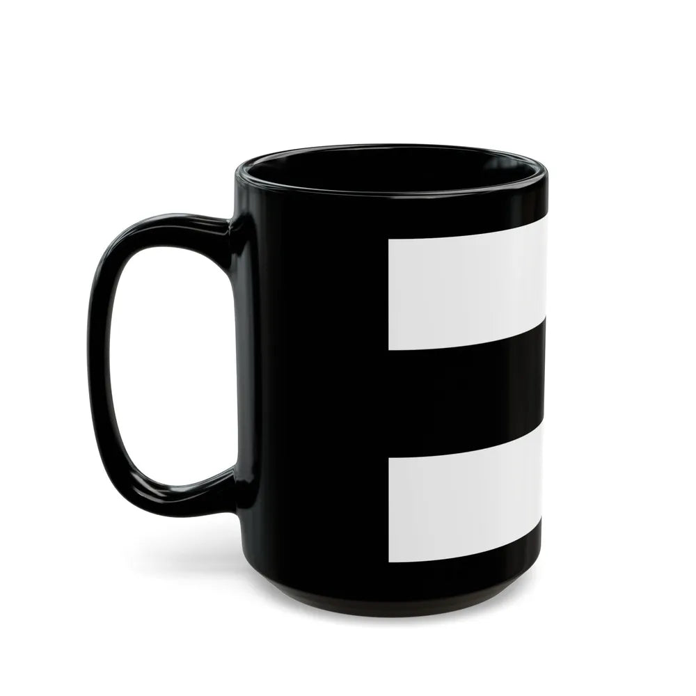 Flag of Delft Home of the primary Tech University and the painter Vermeer Delft University of Technology Johannes Vermeer Netherlands - Black Coffee Mug-Go Mug Yourself