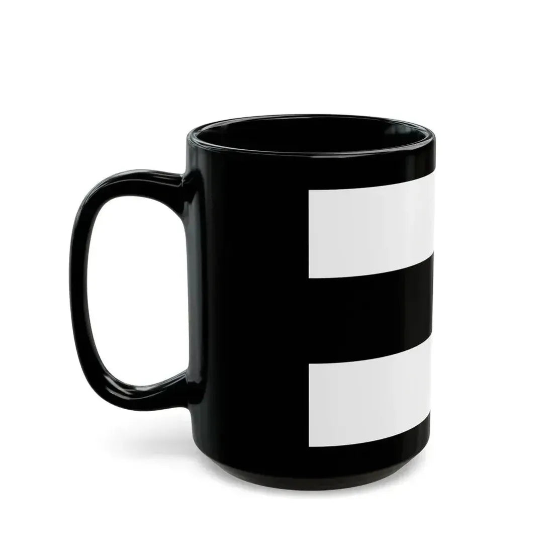 Flag of Delft Home of the primary Tech University and the painter Vermeer Delft University of Technology Johannes Vermeer Netherlands - Black Coffee Mug - Go Mug Yourself