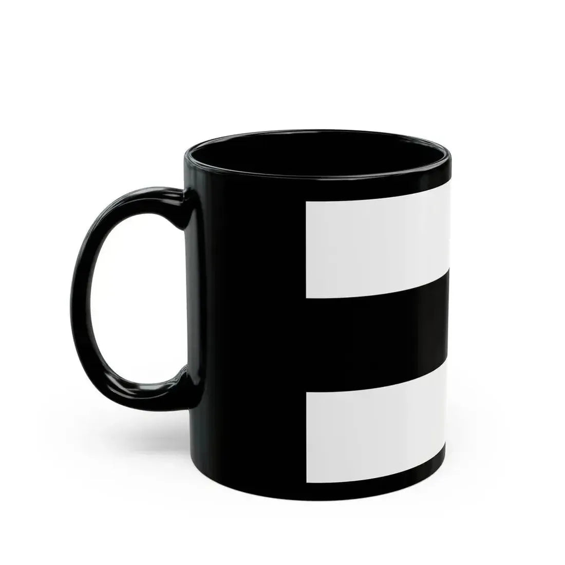 Flag of Delft Home of the primary Tech University and the painter Vermeer Delft University of Technology Johannes Vermeer Netherlands - Black Coffee Mug - Go Mug Yourself