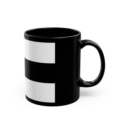 Flag of Delft Home of the primary Tech University and the painter Vermeer Delft University of Technology Johannes Vermeer Netherlands - Black Coffee Mug - Go Mug Yourself