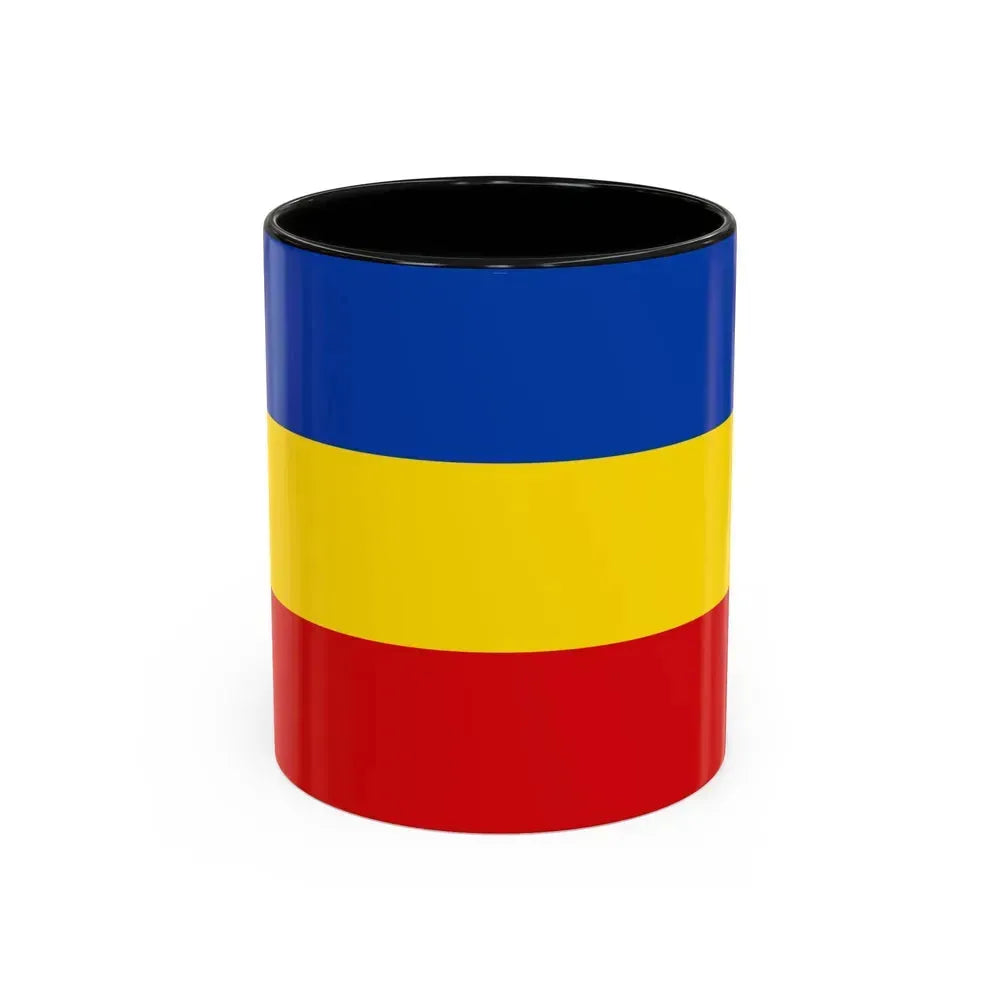 Flag of Delmenhorst Germany - Accent Coffee Mug 11oz Black - Go Mug Yourself