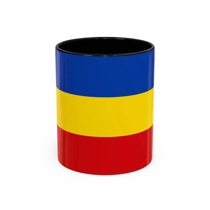 Flag of Delmenhorst Germany - Accent Coffee Mug 11oz Black - Go Mug Yourself