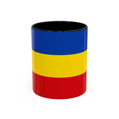 Flag of Delmenhorst Germany - Accent Coffee Mug 11oz Black - Go Mug Yourself