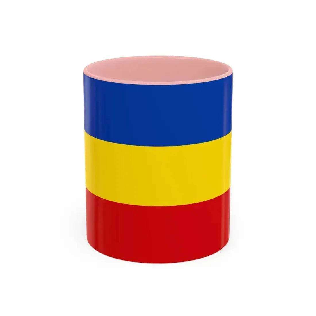 Flag of Delmenhorst Germany - Accent Coffee Mug 11oz Pink - Go Mug Yourself