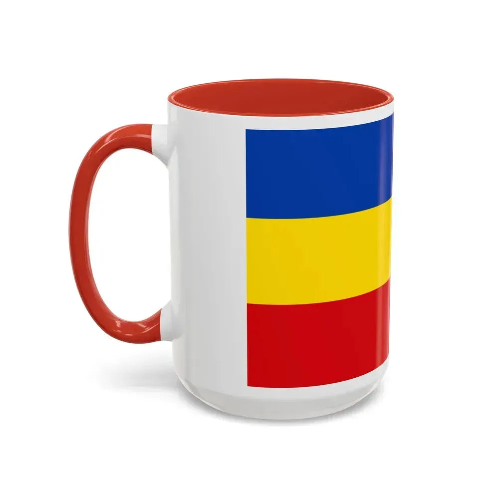 Flag of Delmenhorst Germany - Accent Coffee Mug - Go Mug Yourself