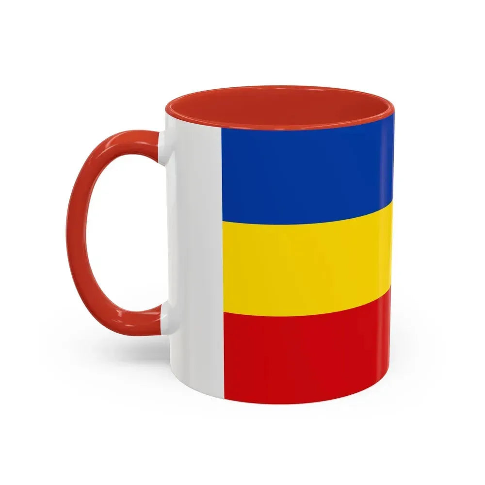 Flag of Delmenhorst Germany - Accent Coffee Mug - Go Mug Yourself