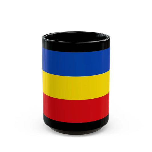 Flag of Delmenhorst Germany - Black Coffee Mug-15oz-Go Mug Yourself