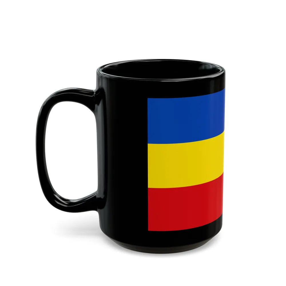 Flag of Delmenhorst Germany - Black Coffee Mug-Go Mug Yourself