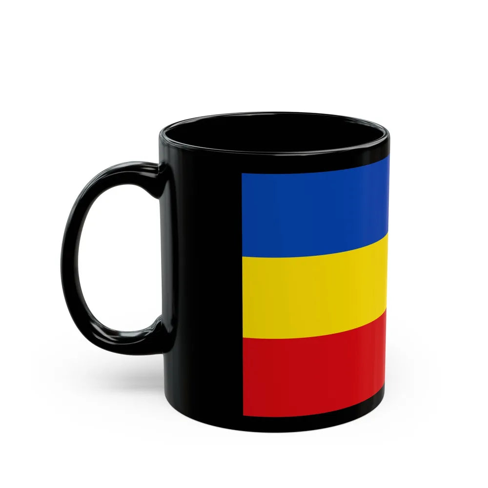 Flag of Delmenhorst Germany - Black Coffee Mug-Go Mug Yourself