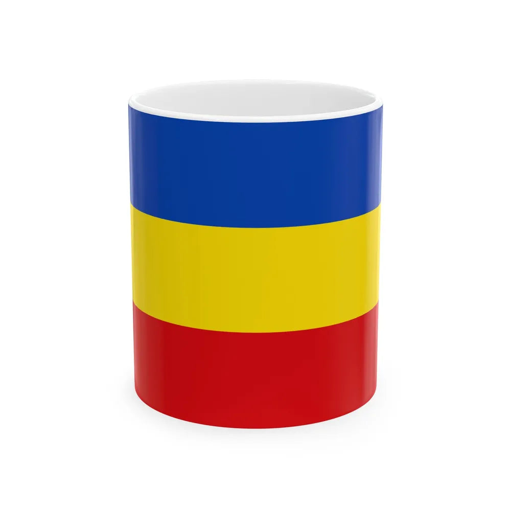 Flag of Delmenhorst Germany - White Coffee Mug-11oz-Go Mug Yourself