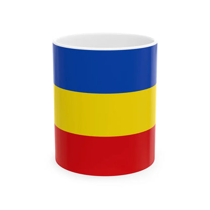 Flag of Delmenhorst Germany - White Coffee Mug-11oz-Go Mug Yourself