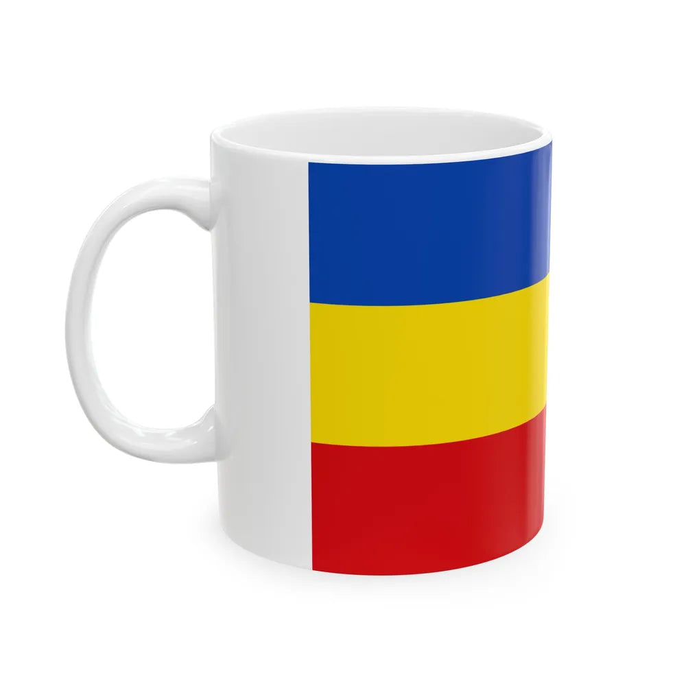 Flag of Delmenhorst Germany - White Coffee Mug-Go Mug Yourself