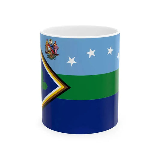 Flag of Delta Amacuro State (Venezuela) White Coffee Mug 11oz - Go Mug Yourself
