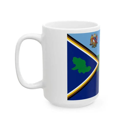 Flag of Delta Amacuro State (Venezuela) White Coffee Mug - Go Mug Yourself