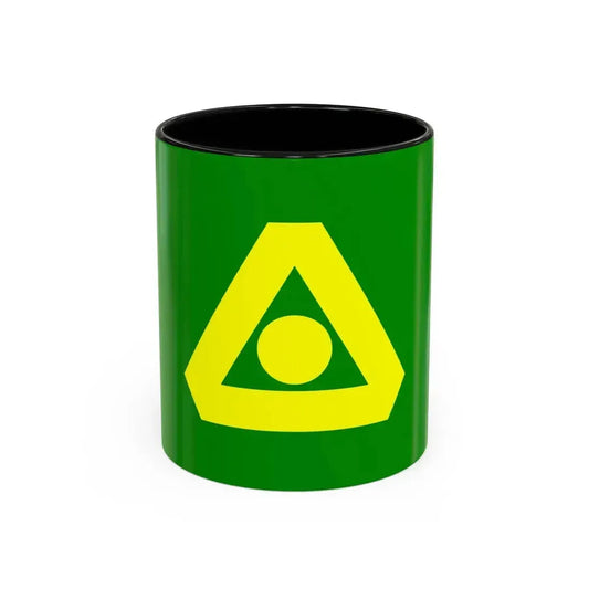 Flag of Delta British Columbia Canada - Accent Coffee Mug 11oz Black - Go Mug Yourself