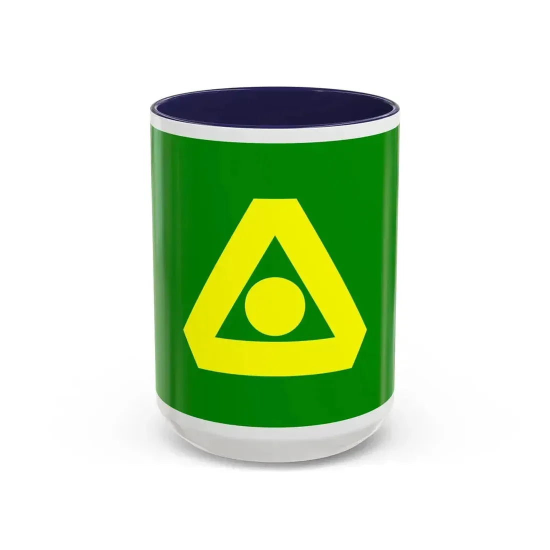 Flag of Delta British Columbia Canada - Accent Coffee Mug 15oz Navy - Go Mug Yourself
