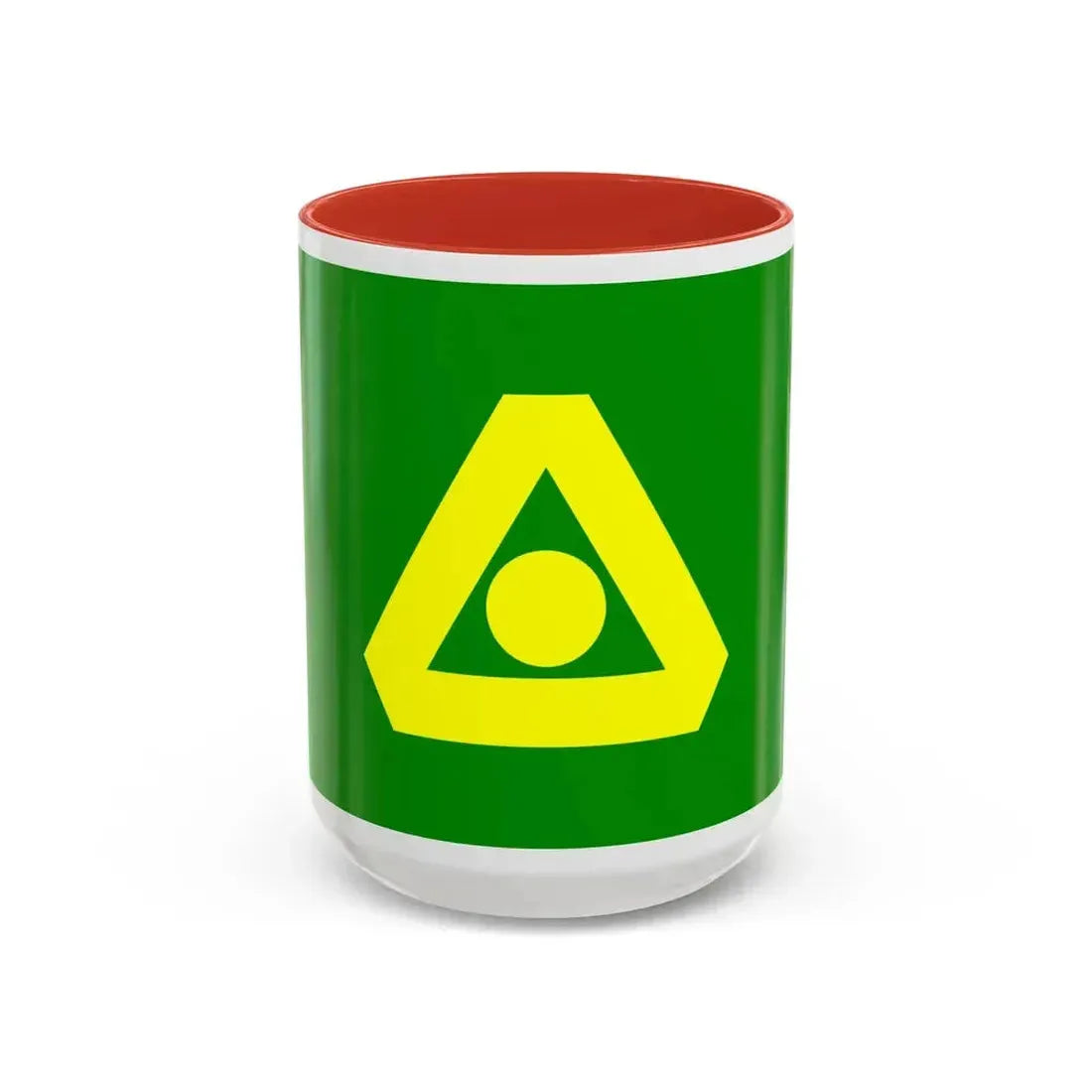 Flag of Delta British Columbia Canada - Accent Coffee Mug 15oz Red - Go Mug Yourself