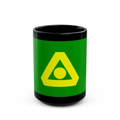 Flag of Delta British Columbia Canada - Black Coffee Mug 15oz - Go Mug Yourself