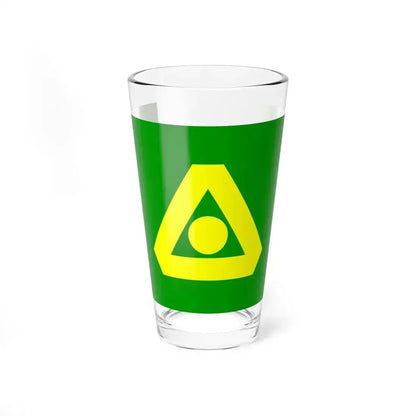 Flag of Delta British Columbia Canada - Pint Glass 16oz 16oz - Go Mug Yourself
