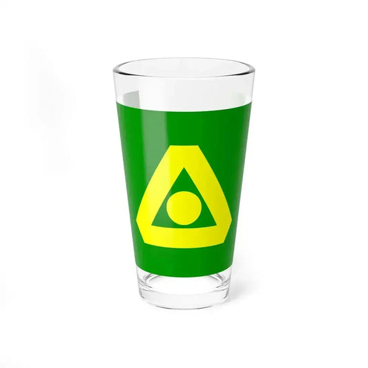 Flag of Delta British Columbia Canada - Pint Glass 16oz 16oz - Go Mug Yourself