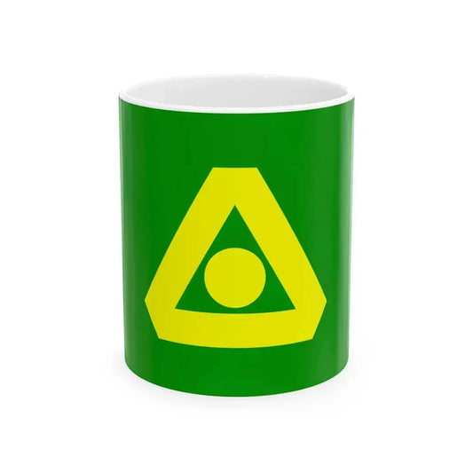 Flag of Delta British Columbia Canada - White Coffee Mug 11oz - Go Mug Yourself