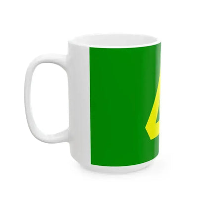 Flag of Delta British Columbia (Canada) White Coffee Mug - Go Mug Yourself