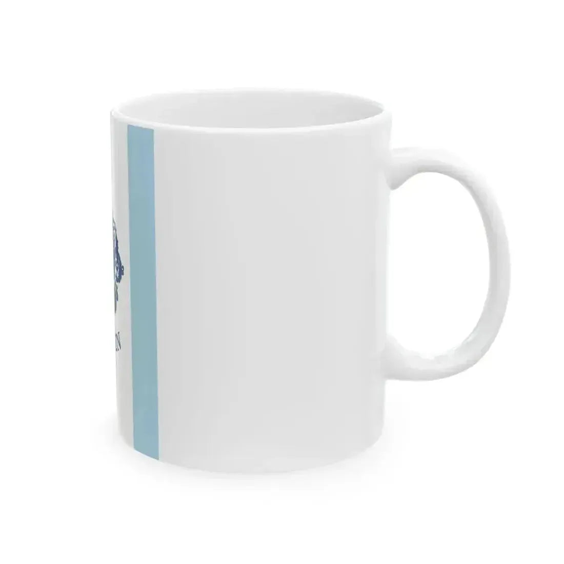 Flag of Demjen (Hungary) White Coffee Mug - Go Mug Yourself