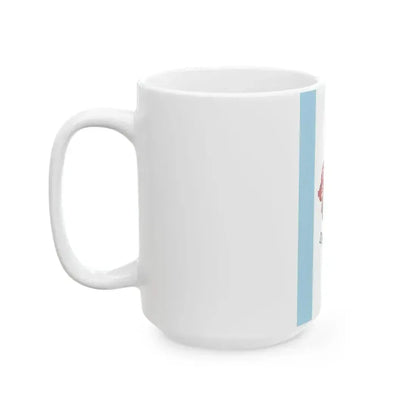 Flag of Demjen (Hungary) White Coffee Mug - Go Mug Yourself