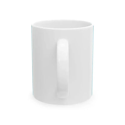 Flag of Democrat Party Thailand Variant (Thailand) White Coffee Mug - Go Mug Yourself