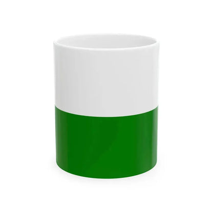Flag of Democratic Party of Uganda (Uganda) White Coffee Mug 11oz - Go Mug Yourself
