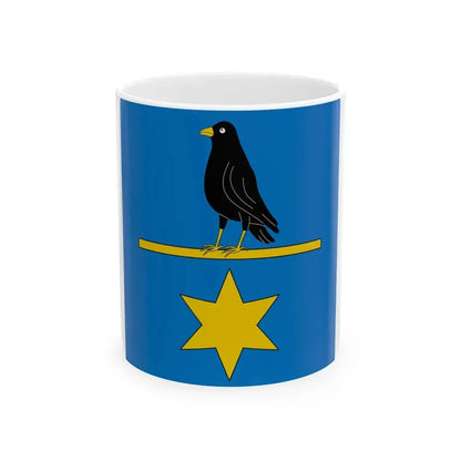 Flag of Denis Theurillat (Switzerland) White Coffee Mug 11oz - Go Mug Yourself